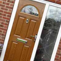 Light Oak composite door