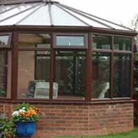 Woodgrain Conservatory